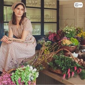 Christy Dawn Cherry Blooming Meadow Dawn Dress